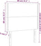 vidaXL - Hoofdborden - 2 - st - 80x5x78/88 - cm - fluweel - donkergroen