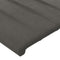 vidaXL - Hoofdborden - 2 - st - 80x5x78/88 - cm - fluweel - donkergrijs