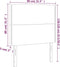 vidaXL - Hoofdborden - 2 - st - 80x5x78/88 - cm - kunstleer - wit