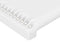 vidaXL - Hoofdborden - 2 - st - 80x5x78/88 - cm - kunstleer - wit