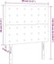 vidaXL - Hoofdborden - 2 - st - 80x5x78/88 - cm - kunstleer - zwart