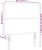 vidaXL - Hoofdborden - 2 - st - 80x5x78/88 - cm - kunstleer - zwart