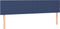vidaXL - Hoofdborden - 2 - st - 80x5x78/88 - cm - stof - blauw
