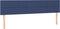 vidaXL - Hoofdborden - 2 - st - 80x5x78/88 - cm - stof - blauw