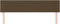 vidaXL - Hoofdborden - 2 - st - 80x5x78/88 - cm - stof - donkerbruin