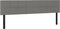 vidaXL - Hoofdborden - 2 - st - 80x5x78/88 - cm - stof - donkergrijs
