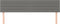 vidaXL - Hoofdborden - 2 - st - 80x5x78/88 - cm - stof - donkergrijs