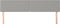 vidaXL - Hoofdborden - 2 - st - 80x5x78/88 - cm - stof - lichtgrijs