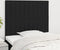 vidaXL - Hoofdborden - 2 - st - 80x5x78/88 - cm - stof - zwart