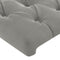 vidaXL - Hoofdborden - 2 - st - 80x7x78/88 - cm - fluweel - lichtgrijs