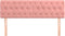 vidaXL - Hoofdborden - 2 - st - 80x7x78/88 - cm - fluweel - roze