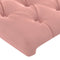 vidaXL - Hoofdborden - 2 - st - 80x7x78/88 - cm - fluweel - roze
