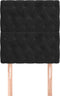 vidaXL - Hoofdborden - 2 - st - 80x7x78/88 - cm - fluweel - zwart