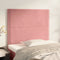 vidaXL - Hoofdborden - 2 - st - 90x5x78/88 - cm - fluweel - roze