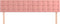 vidaXL - Hoofdborden - 2 - st - 90x5x78/88 - cm - fluweel - roze
