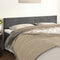 vidaXL - Hoofdborden - 2 - st - 90x5x78/88 - cm - fluweel - donkergrijs