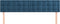 vidaXL - Hoofdborden - 2 - st - 90x5x78/88 - cm - fluweel - donkerblauw