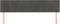 vidaXL - Hoofdborden - 2 - st - 90x5x78/88 - cm - fluweel - donkergrijs