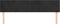 vidaXL - Hoofdborden - 2 - st - 90x5x78/88 - cm - fluweel - zwart