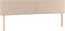vidaXL - Hoofdborden - 2 - st - 90x5x78/88 - cm - kunstleer - cappuccinokleurig
