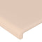 vidaXL - Hoofdborden - 2 - st - 90x5x78/88 - cm - kunstleer - cappuccinokleurig