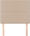 vidaXL - Hoofdborden - 2 - st - 90x5x78/88 - cm - kunstleer - cappuccinokleurig