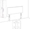 vidaXL - Hoofdborden - 2 - st - 90x5x78/88 - cm - kunstleer - wit