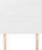 vidaXL - Hoofdborden - 2 - st - 90x5x78/88 - cm - kunstleer - wit