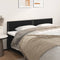 vidaXL - Hoofdborden - 2 - st - 90x5x78/88 - cm - kunstleer - zwart