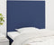 vidaXL - Hoofdborden - 2 - st - 90x5x78/88 - cm - stof - blauw