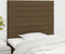 vidaXL - Hoofdborden - 2 - st - 90x5x78/88 - cm - stof - donkerbruin