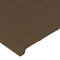 vidaXL - Hoofdborden - 2 - st - 90x5x78/88 - cm - stof - donkerbruin