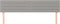 vidaXL - Hoofdborden - 2 - st - 90x5x78/88 - cm - stof - lichtgrijs