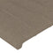 vidaXL - Hoofdborden - 2 - st - 90x5x78/88 - cm - stof - taupe