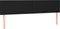 vidaXL - Hoofdborden - 2 - st - 90x5x78/88 - cm - stof - zwart