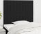 vidaXL - Hoofdborden - 2 - st - 90x5x78/88 - cm - stof - zwart