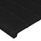 vidaXL - Hoofdborden - 2 - st - 90x5x78/88 - cm - stof - zwart