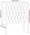 vidaXL - Hoofdborden - 2 - st - 90x7x78/88 - cm - fluweel - roze