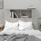 vidaXL - Hoofdbordkast - 100x18,5x104,5 - cm - betongrijs