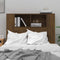 vidaXL - Hoofdbordkast - 100x18,5x104,5 - cm - bruin - eikenkleur