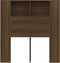 vidaXL - Hoofdbordkast - 100x18,5x104,5 - cm - bruin - eikenkleur