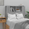 vidaXL - Hoofdbordkast - 100x18,5x104,5 - cm - grijs - sonoma - eikenkleurig