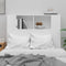 vidaXL - Hoofdbordkast - 100x18,5x104,5 - cm - wit