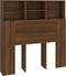 vidaXL - Hoofdbordkast - 100x19x103,5 - cm - bruin - eikenkleur
