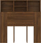 vidaXL - Hoofdbordkast - 100x19x103,5 - cm - bruin - eikenkleur