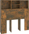 vidaXL - Hoofdbordkast - 100x19x103,5 - cm - gerookt - eikenkleurig