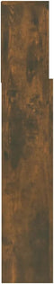 vidaXL - Hoofdbordkast - 100x19x103,5 - cm - gerookt - eikenkleurig