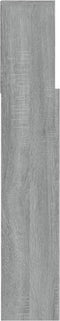 vidaXL - Hoofdbordkast - 100x19x103,5 - cm - grijs - sonoma - eikenkleurig