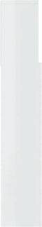 vidaXL - Hoofdbordkast - 100x19x103,5 - cm - hoogglans - wit