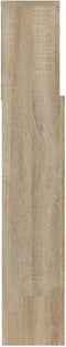 vidaXL - Hoofdbordkast - 100x19x103,5 - cm - sonoma - eikenkleurig